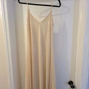 NWT Zara embellished dress with tie back!